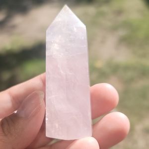 Rose quartz tower